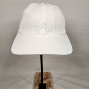 Adidas Aeroready Embroidered Logo Cap, OSFM, Buckle Strap, 100% Cotton